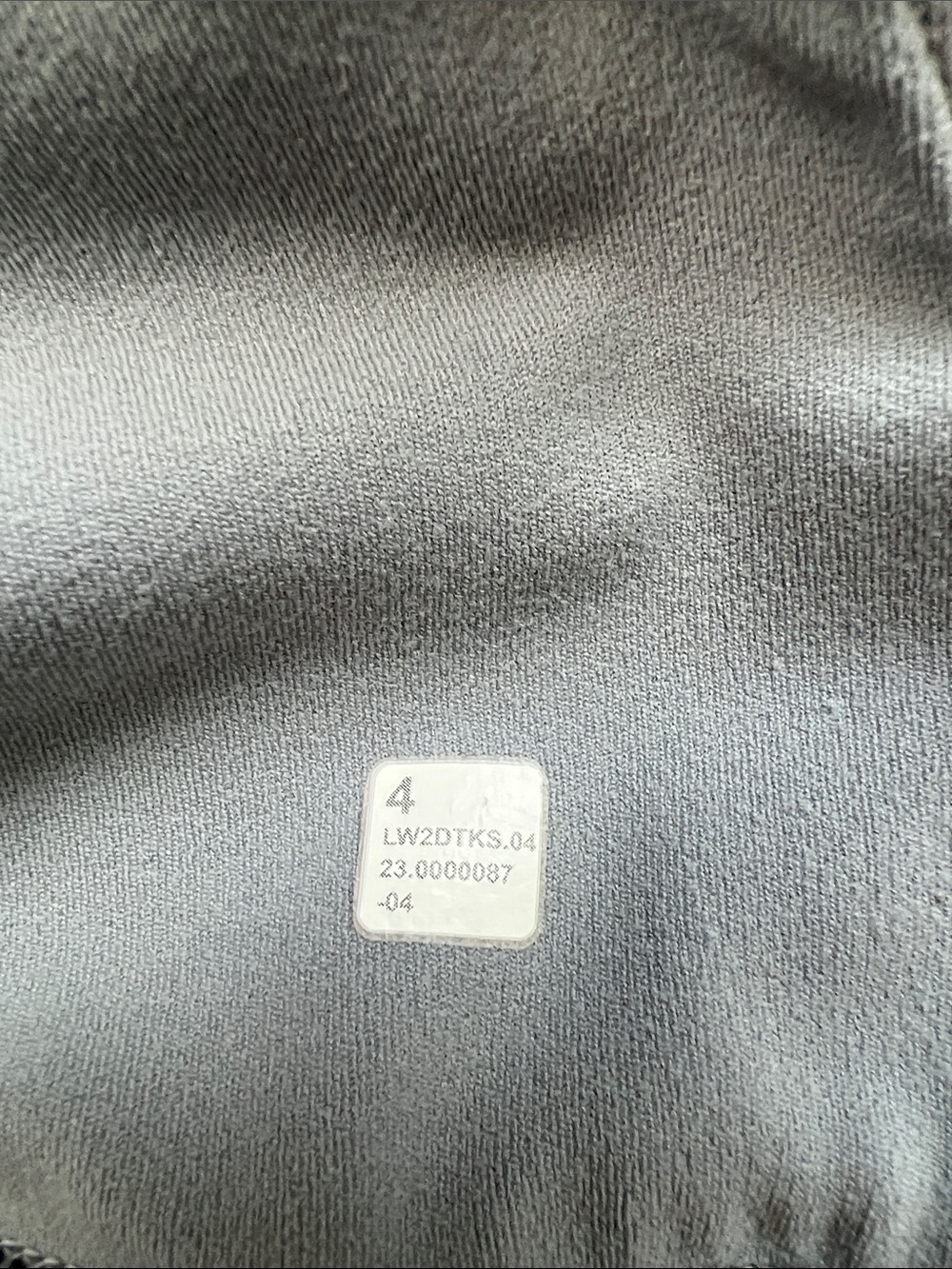 lululemon athletica One-Shoulder Crop Top in Light Gray - Picture 5 of 5